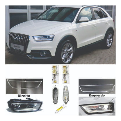 Audi Q3 2010 2015 Acrylic Drl Kit And Plates Pair Left And Right