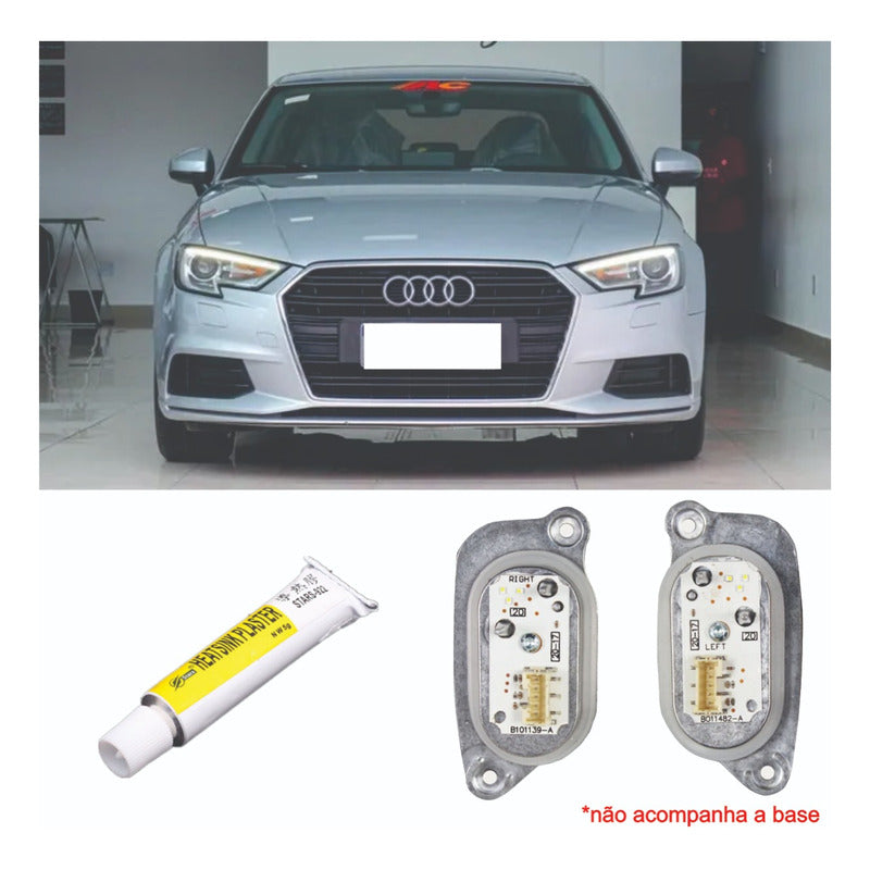 Drl Kit Audi A3 2017 To 2020 Led Plate Pair Ld And Le Plus Glue