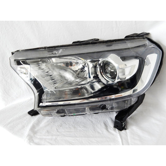 Farol Ford Ranger Mascara Negra Esquerdo  2017 2020 Oriignal