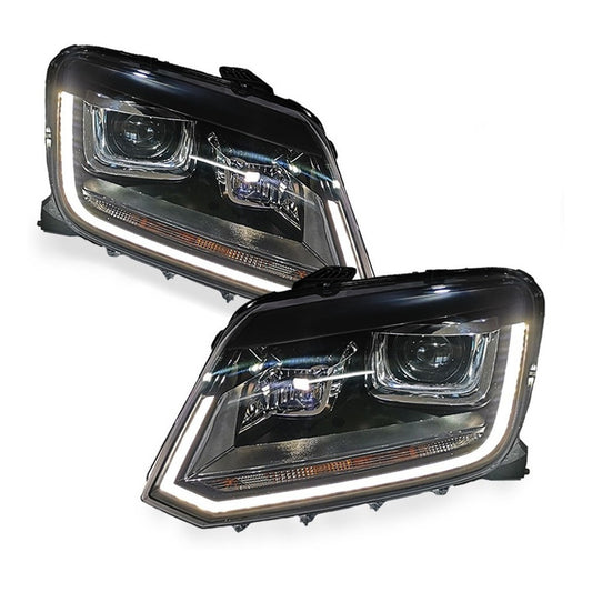 Par Farol Vw Amarok Com Drl - Original V6